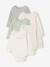 Lot de 5 bodies naissance manches longues vert sauge 1 - vertbaudet enfant 
