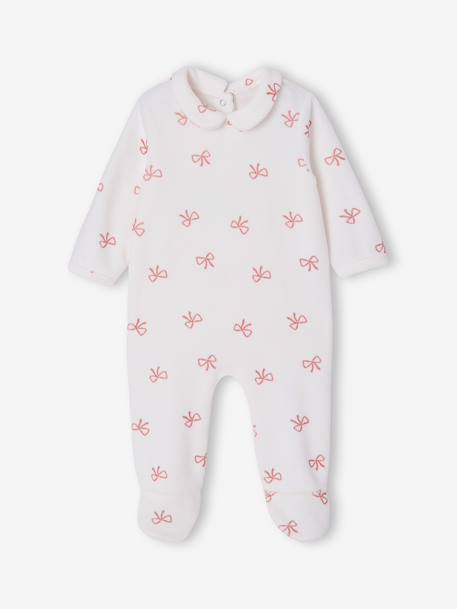 Lot de 2 dors-bien bébé fille dos pressionné beige chiné 2 - vertbaudet enfant 