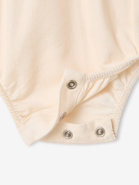 Ensemble barboteuse et collants naissance écru 4 - vertbaudet enfant 
