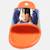 Claquettes enfant orange avec bride large et motif personnage dragon ball z Bleu+Orange 11 - vertbaudet enfant 
