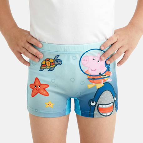 Garçon-Boxer de bain enfant imprimé peppa pig
