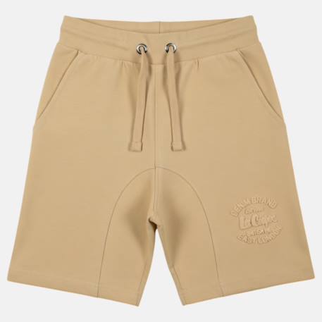 Bermuda enfant avec logo et cordon Beige+Kaki+Marine+Noir 4 - vertbaudet enfant 