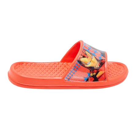 Claquette de bain avec imprimé avengers Rouge 3 - vertbaudet enfant 