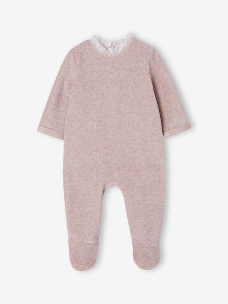 Lot de 2 dors-bien bébé fille dos pressionné beige chiné 3 - vertbaudet enfant 