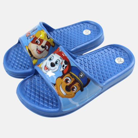 Claquettes de bain enfant à motif pat patrouille Bleu+Rouge 2 - vertbaudet enfant 