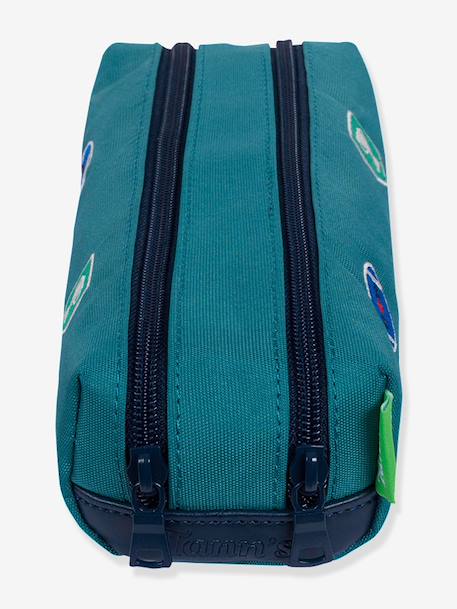 Trousse double Dan Les Fantaisies vert 1 - vertbaudet enfant 