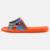 Claquettes enfant orange avec bride large et motif personnage dragon ball z Bleu+Orange 9 - vertbaudet enfant 