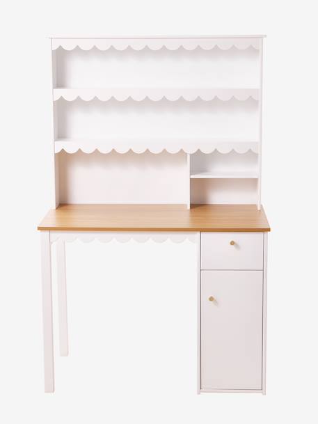 Bureau enfant rangement feston blanc 5 - vertbaudet enfant 