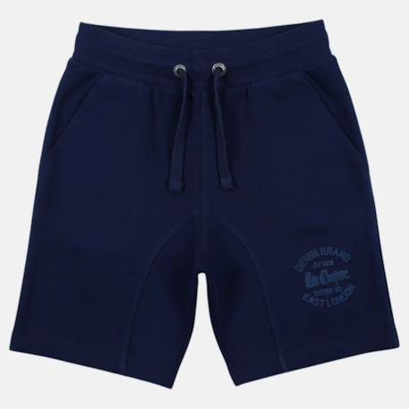 Bermuda enfant avec logo et cordon Beige+Kaki+Marine+Noir 14 - vertbaudet enfant 
