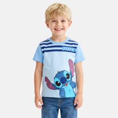 Garçon-T-shirt, polo, sous-pull-T-shirt-T-shirt manches courtes garçon avec personnage lilo & stitch