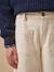 Pantalon droit fille en denim Ecru 3 - vertbaudet enfant 