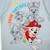 T-shirt manches courtes garçon avec personnage pat patrouille Bleu+Gris 5 - vertbaudet enfant 