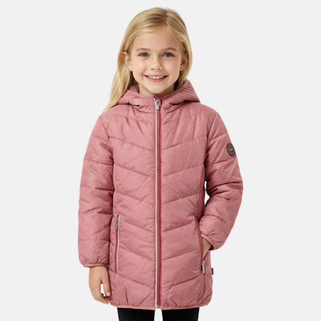 Fille-Manteau, veste-Doudoune-Doudoune fille imprimée