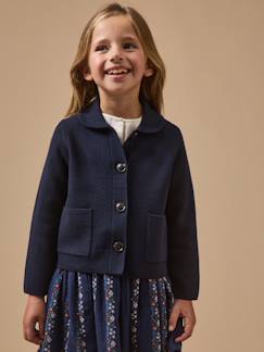 -Cardigan en maille milano fille - collection junior