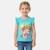 T-shirt manches courtes fille imprimé pat patrouille Bleu+Jaune 1 - vertbaudet enfant 