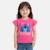Top fille avec personnage lilo & stitch Rosatre+Rose 6 - vertbaudet enfant 