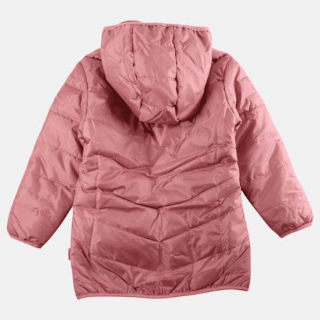 Doudoune fille imprimée Gris+Noir+Rose 15 - vertbaudet enfant 
