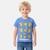 T-shirt manches courtes garçon avec personnage pokemon Bleu 1 - vertbaudet enfant 