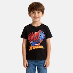 Garçon-T-shirt, polo, sous-pull-T-shirt manches courtes garçon avec personnage spiderman