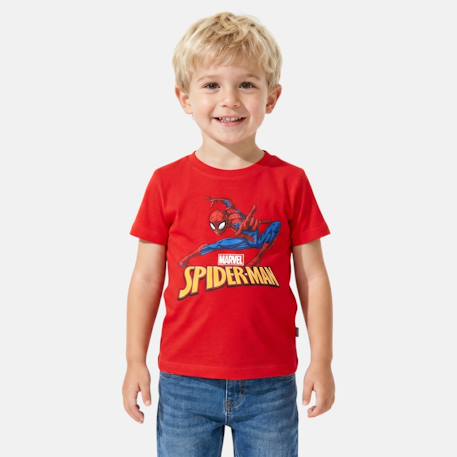 Garçon-T-shirt manches courtes garçon avec personnage spiderman