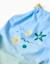 Maillot de bain avec imprimé marin et paillettes Bleu clair 4 - vertbaudet enfant 