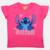 Top fille avec personnage lilo & stitch Rosatre+Rose 8 - vertbaudet enfant 