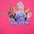 Top fille avec personnage la reine des neiges Rosatre+Rose 9 - vertbaudet enfant 