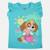 T-shirt manches courtes fille imprimé pat patrouille Bleu+Jaune 4 - vertbaudet enfant 