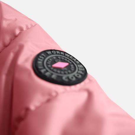 Doudoune fille imprimée Gris+Noir+Rose 14 - vertbaudet enfant 