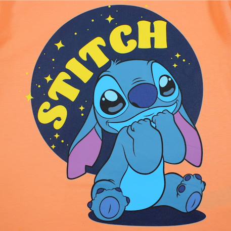 T-shirt manches courtes garçon avec personnage lilo & stitch Bleu+Orange 10 - vertbaudet enfant 