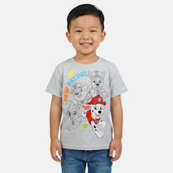 Garçon-T-shirt, polo, sous-pull-T-shirt-T-shirt manches courtes garçon avec personnage pat patrouille