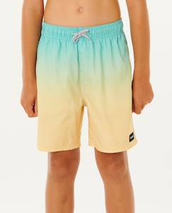-Short de bain volley offset fade  garçon