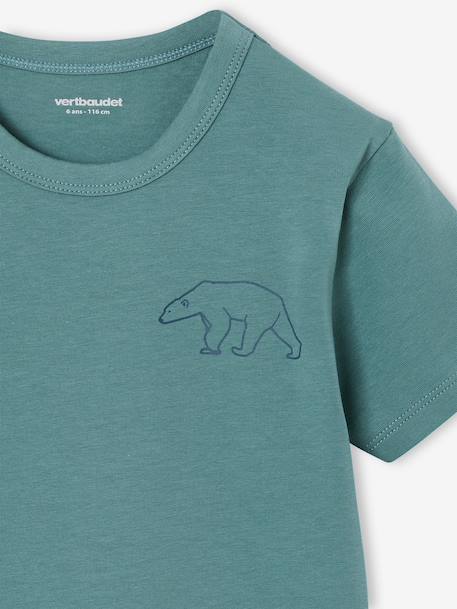 Lot de 3 T-shirts manches courtes garçon bleu nuit 6 - vertbaudet enfant 