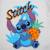 T-shirt manches courtes garçon avec personnage lilo & stitch Blanc+Bleu 4 - vertbaudet enfant 