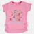 T-shirt fille manches courtes avec dessin Blanc+Bleu+Marine+Rose 18 - vertbaudet enfant 
