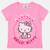 T-shirt enfant pour enfant à motif hello kitty Rose+Rose clair 3 - vertbaudet enfant 