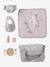 Sac à langer et accessoires personnalisable en bois FSC® Cœur fondant+Marguerite 12 - vertbaudet enfant 
