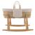 Couffin bébé matelassé avec support en bois Beige 3 - vertbaudet enfant 