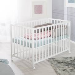 Chambre et rangement-Chambre-Lit bébé pliant sur roulettes à frein fold up