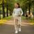 Pantalon de jogging fille Ecru+Rose 2 - vertbaudet enfant 