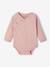 Lot de 5 bodies ouverture naissance rose pâle 6 - vertbaudet enfant 
