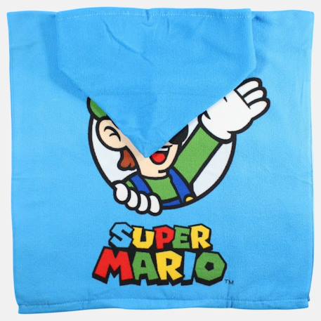 Poncho de bain garçon mario Bleu 6 - vertbaudet enfant 