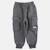 Pantalon de jogging garçon Anthracite+Gris clair+Kaki 3 - vertbaudet enfant 