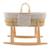 Couffin bébé matelassé avec support en bois Beige 3 - vertbaudet enfant 