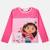 Pyjama fille imprimé manches longues pantalon gabby Rose+Rose clair 5 - vertbaudet enfant 