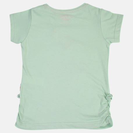 T-shirt fille manches courtes avec dessin Blanc+Bleu+Marine+Rose 10 - vertbaudet enfant 