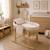Couffin bébé matelassé avec support en bois Beige 1 - vertbaudet enfant 