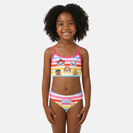 Maillot de bain fille imprimé pat patrouille Rose 1 - vertbaudet enfant 