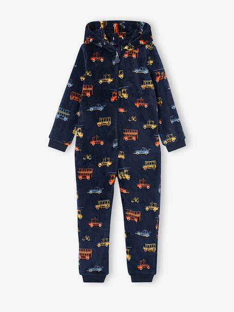 Combinaison pyjama garçon marine 1 - vertbaudet enfant 