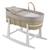 Couffin matelasse + support en bois Beige/white 2 - vertbaudet enfant 